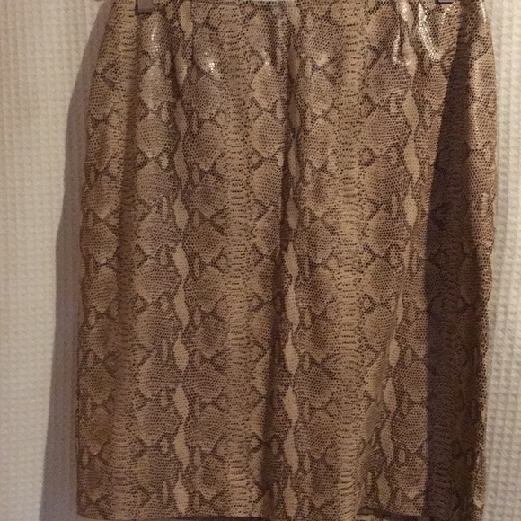 DANIER COUTURE SNAKE EMBOSSED LEATHER BLAZER Sz M - Picture 8 of 8